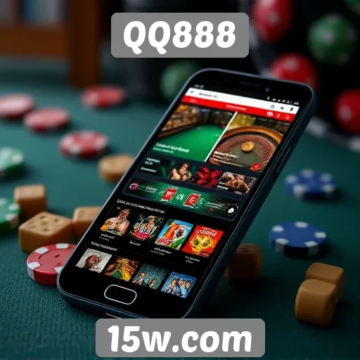 Acessibilidade do site QQ888 para dispositivos móveis